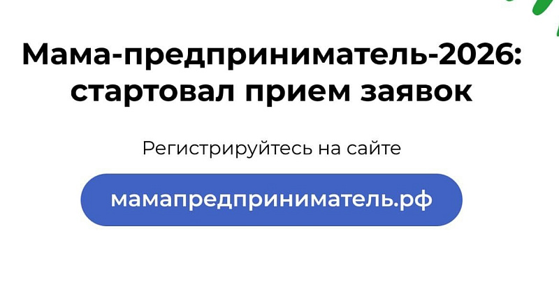 Стартовал прием заявок на программу «Мама-предприниматель-2026»
