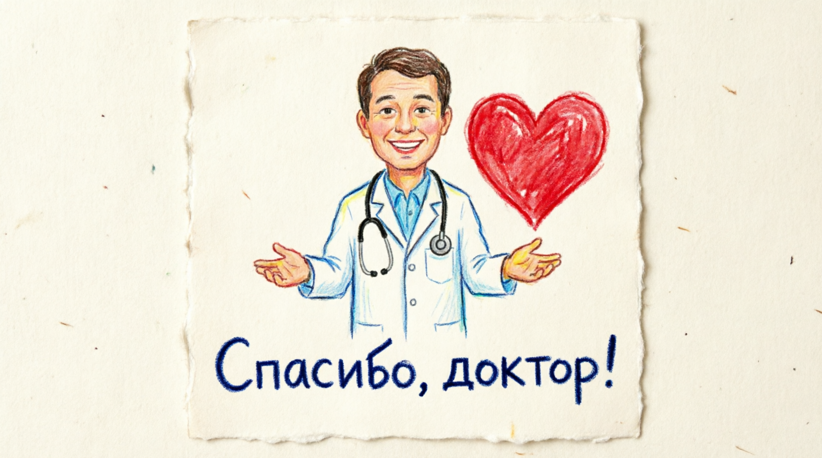 СПАСИБО, ДОКТОР! В Виноградовском округе проходит творческая акция ко Дню медицинского работника