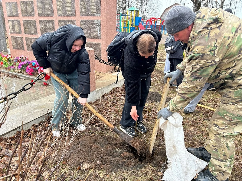 В Поморье проходят мероприятия акции «Сад Памяти»
