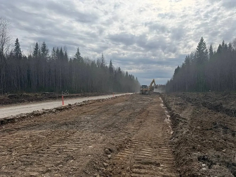 Продолжается ремонт двух участков автодороги Коноша – Вожега