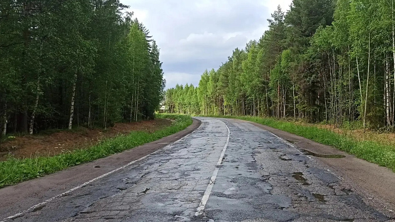 В Вельском округе отремонтируют участок автодороги Прилуки – Кулой