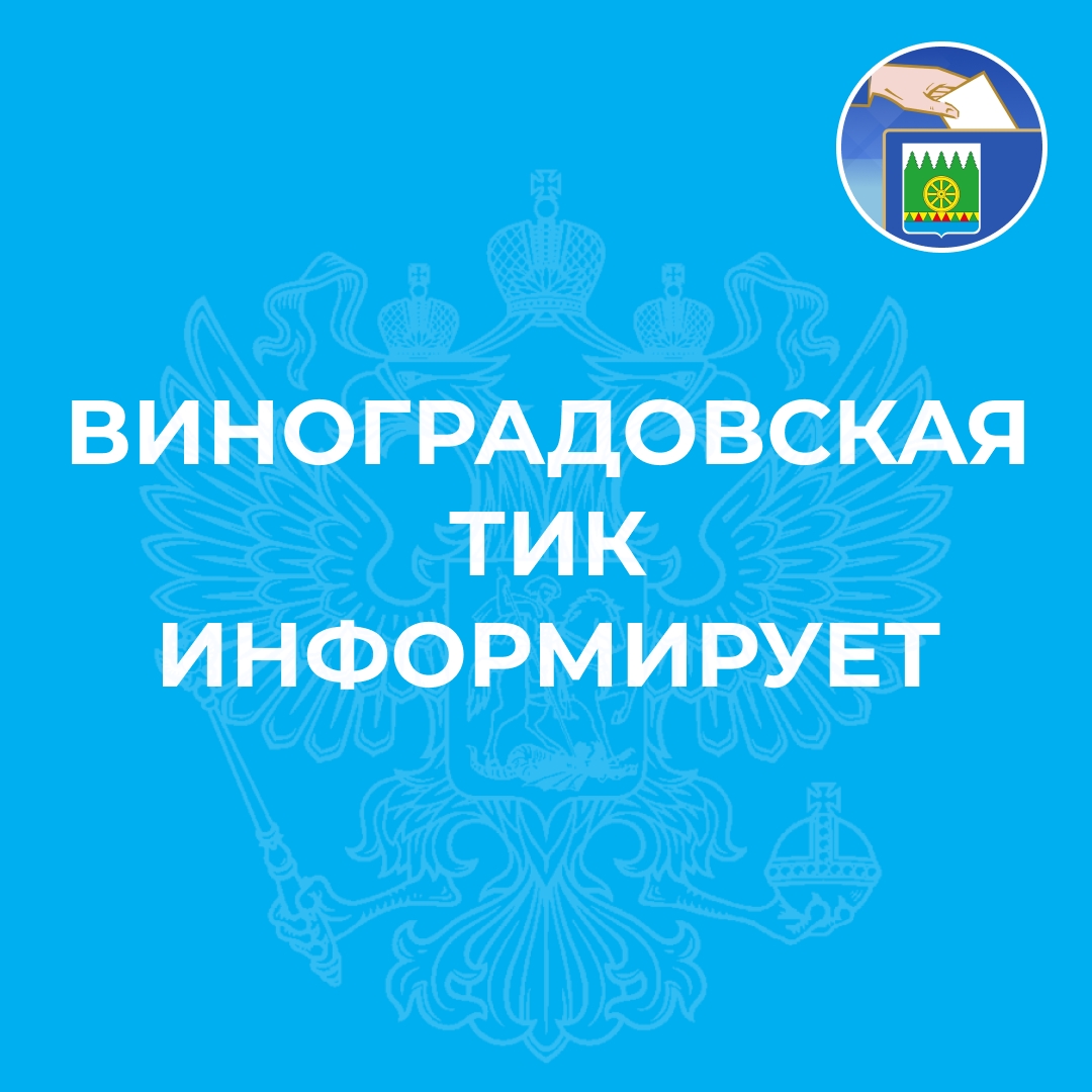 Виноградовская ТИК начинает прием документов на выборы депутатов муниципального Собрания