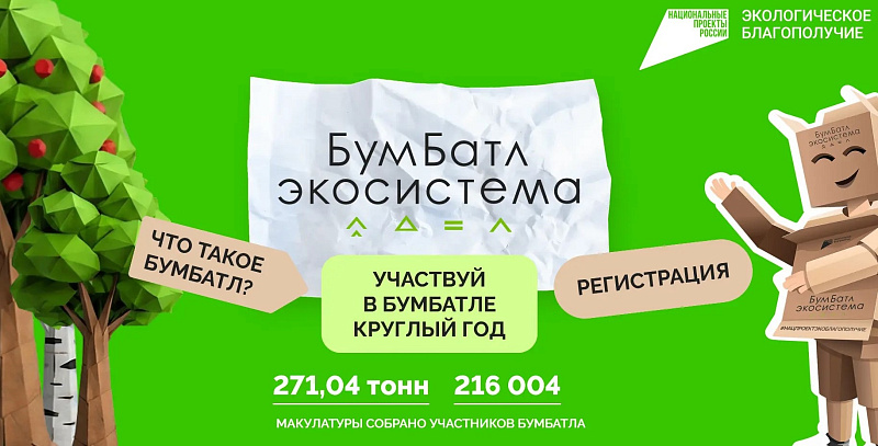 Жителей Архангельской области приглашают присоединиться к седьмому сезону Всероссийской акции «БумБатл»