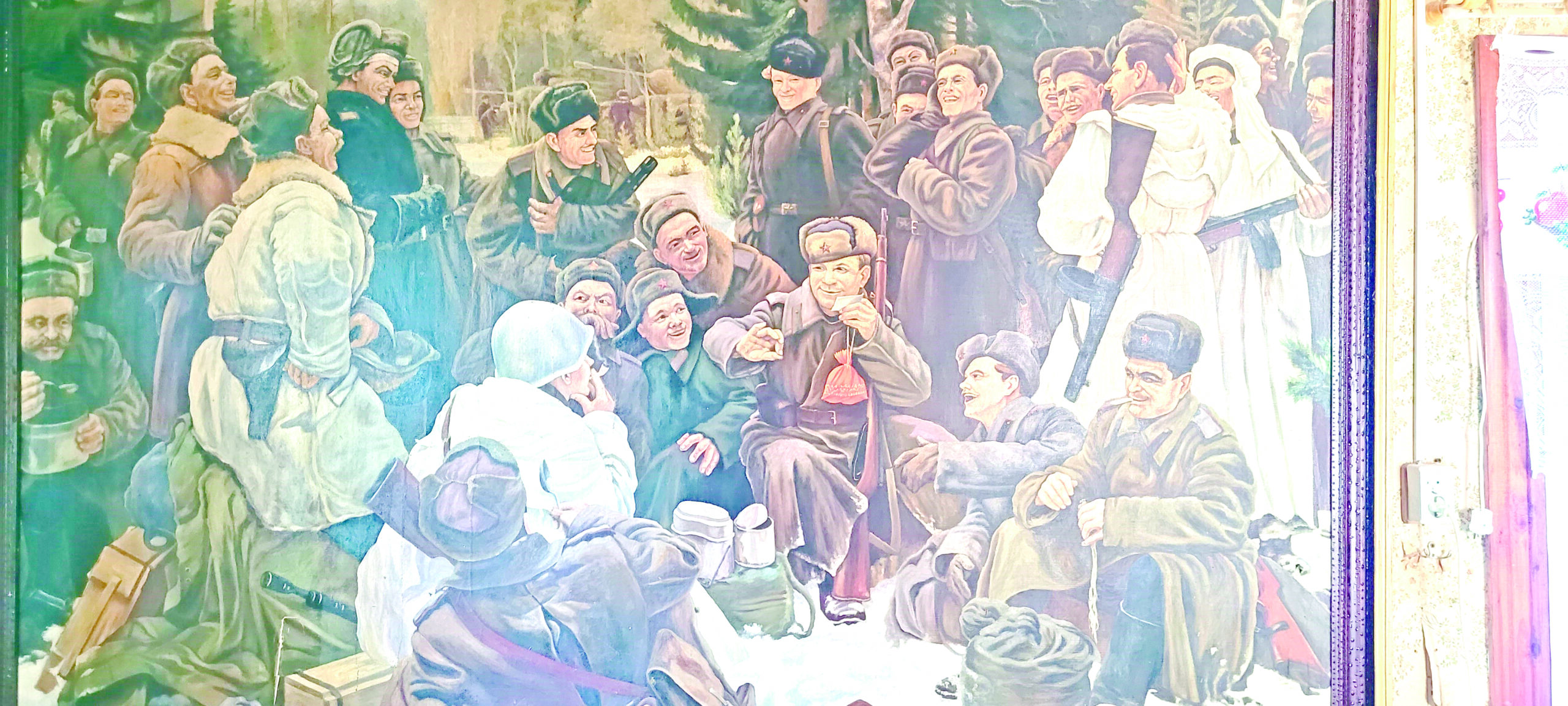 Память, застывшая в красках: картина Александра Назарова о фронтовиках Шидрово (Виноградовский округ)